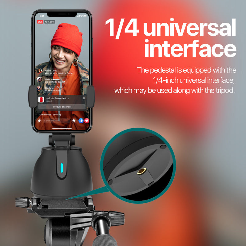 Smart 360° Face Recognition Phone Holder