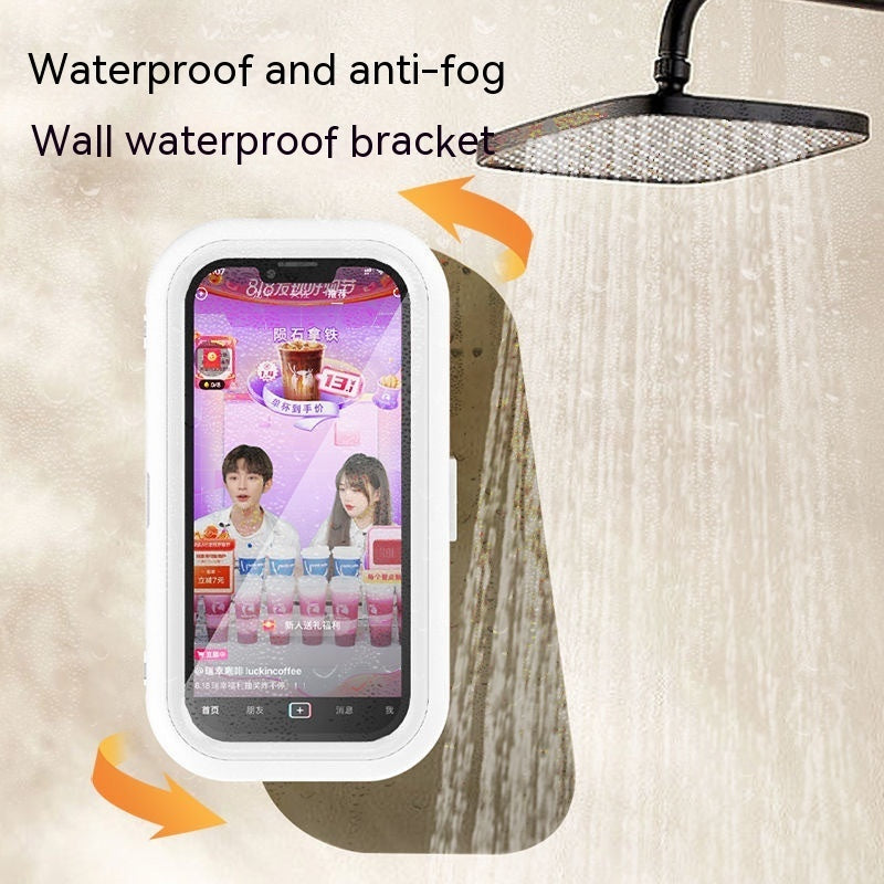 Waterproof Bathroom Rotatable Mobile Phone Box