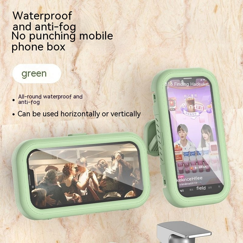 Waterproof Bathroom Rotatable Mobile Phone Box